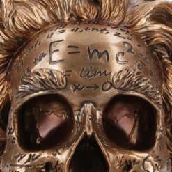 Albert Einstein Totenschädel 21cm -Halloween-Requisitenladen albert einstein totenkopf albert einstein totenschaedel albert einstein skull 54562 05