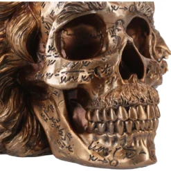 Albert Einstein Totenschädel 21cm -Halloween-Requisitenladen albert einstein totenkopf albert einstein totenschaedel albert einstein skull 54562 06
