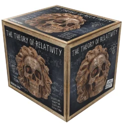 Albert Einstein Totenschädel 21cm -Halloween-Requisitenladen albert einstein totenkopf albert einstein totenschaedel albert einstein skull 54562 07