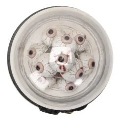Beleuchteter Augenhügel Unter Glashaube 18cm 10 Beleuchteter Augenhügel Unter Glashaube 18cm -Halloween-Requisitenladen augenberg unter glaskuppel mit licht eye mound under glass dome with light halloween dekoration 54741 03