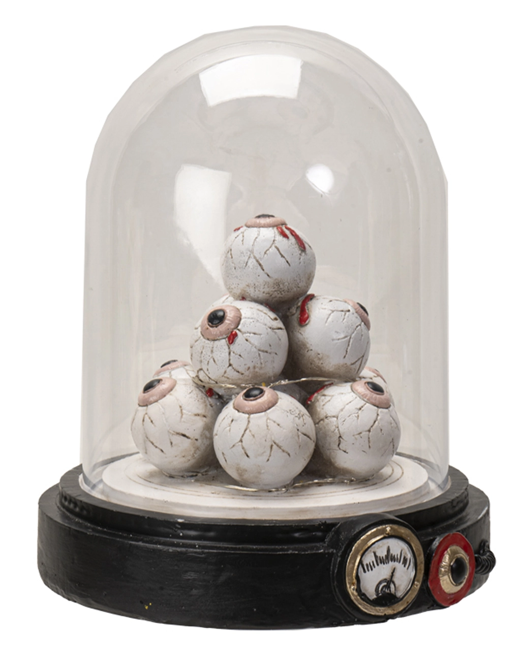 Beleuchteter Augenhügel Unter Glashaube 18cm 7 Beleuchteter Augenhügel Unter Glashaube 18cm – Bild 5