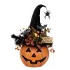 Halloween Kürbis Mit Hexenhut & LED Beleuchtung 56cm 2 Halloween Kürbis Mit Hexenhut & LED Beleuchtung 56cm -Halloween-Requisitenladen beleuchteter halloween kuerbis mit elegantem hexenhut light up halloween pumpkin with witch hat 54761 01