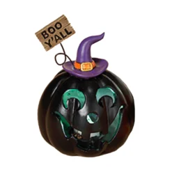 Halloween Boo Y'all Kürbis Mit LED 14cm