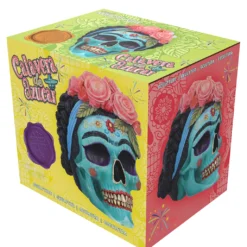 Calavera De Azucar Totenschädel 19cm 15 Calavera De Azucar Totenschädel 19cm -Halloween-Requisitenladen calavera de azucar totenkopf calavera de azucar skull dia de los muertos figur 54563 06