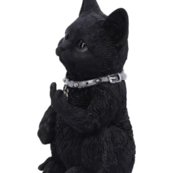 Halloween-Requisitenladen -Halloween-Requisitenladen cattitude katze zeigt mittelfinger cattitude cat showing middle finger gothic deko geschenkartikel 53939 2