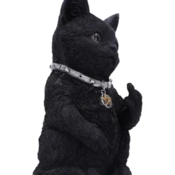 Freche Katze Zeigt Mittelfinger 16,5cm -Halloween-Requisitenladen cattitude katze zeigt mittelfinger cattitude cat showing middle finger gothic deko geschenkartikel 53939 4