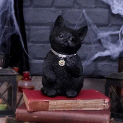 Freche Katze Zeigt Mittelfinger 16,5cm -Halloween-Requisitenladen cattitude katze zeigt mittelfinger cattitude cat showing middle finger gothic deko geschenkartikel 53939 7