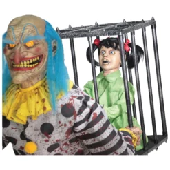 Happy Candy Clown Halloween Animatronic -Halloween-Requisitenladen creepy candy clown halloween animatronic geisterbahnfiguren und animatronics halloween deko mr happy candy clown animatronic 39614 5