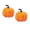 2er Set Deko Kürbisse 10 Cm -Halloween-Requisitenladen deko kuerbis fuer halloween zwei stueck halloween pumpkin decoration two pieces halloween kuerbis halloween dekoration dekoartikel 39170