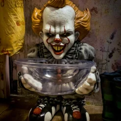IT 2017 Pennywise Süßigkeiten Halter 9 IT 2017 Pennywise Süßigkeiten Halter -Halloween-Requisitenladen es 2017 pennywise suessigkeiten halter it movie candy bowl holder 37167 4