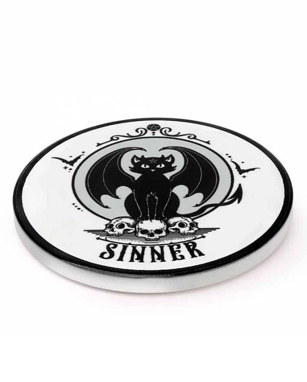 Fledermaus Katze Untersetzer 4 Fledermaus Katze Untersetzer – Bild 2