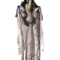 Fetzen Skelett Reaper Mit Ketten Hängefigur