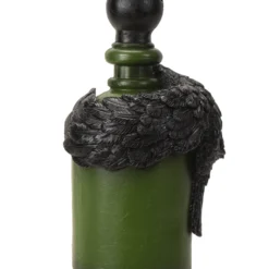 Halloween-Requisitenladen -Halloween-Requisitenladen giftflasche mit blutigem auge und schwarzem rabe poision bottle with bloody eyeball and raven gothic deko 54745 02