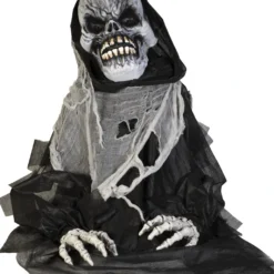Skelett Reaper Ground Breaker Halloween Animatronic 68cm -Halloween-Requisitenladen grim reaper halloween animatronic halloween figuren online kaufen halloween standfigur 53780 03
