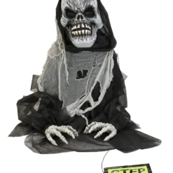 Skelett Reaper Ground Breaker Halloween Animatronic 68cm -Halloween-Requisitenladen grim reaper halloween animatronic halloween figuren online kaufen halloween standfigur 53780 04