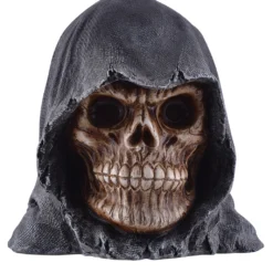 Grim Reaper Totenkopf Mit Leuchtenden Augen