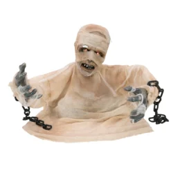 Mumie Halloween Animatronic 40cm 10 Mumie Halloween Animatronic 40cm -Halloween-Requisitenladen groundbreaker mumie animatronic 40cm halbierte mumie halloween dekofigur animated mummy 36298 04