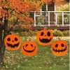 Halloween Kürbis Gesichter Gartenstecker 4 St. 1 Halloween Kürbis Gesichter Gartenstecker 4 St. -Halloween-Requisitenladen halloween jack o lantern kuerbis gartenstecker halloween jack o lantern yard sticks halloween deko 53667 01