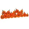 Kürbis Berg Happy Halloween 35cm -Halloween-Requisitenladen happy halloween kuerbis berg 35cm happy halloween pumpkin sign halloween kuerbis dekoration 54320