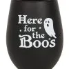 Here For The Boos Cocktail Glas -Halloween-Requisitenladen here for the boos halloween cocktail glas halloween homeware halloween geschirr 53395 01