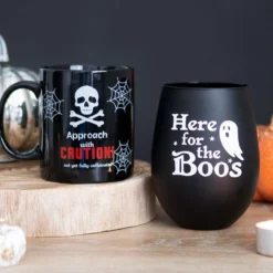 Here For The Boos Cocktail Glas 10 Here For The Boos Cocktail Glas -Halloween-Requisitenladen here for the boos halloween cocktail glas halloween homeware halloween geschirr 53395 04