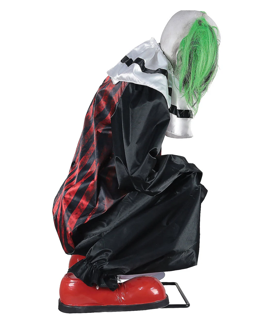 Hockender Horror Clown Animatronic Mit Bewegung 4 Hockender Horror Clown Animatronic Mit Bewegung – Bild 2