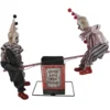 Horrorclowns Auf Wippe Animatronic 1 Horrorclowns Auf Wippe Animatronic -Halloween-Requisitenladen horrorclowns auf wippe animatronic figur geisterbahn figuren halloween horrorclown deko figur 35882 1
