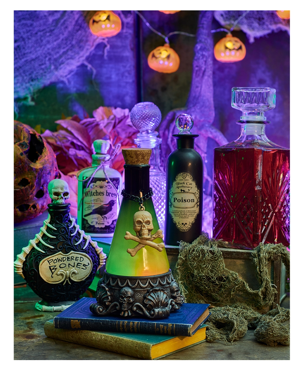 Vintage Glasflasche Kristallschliff Eckig 23cm 4 Vintage Glasflasche Kristallschliff Eckig 23cm – Bild 2