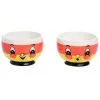 Johanna Parker Süßigkeiten Schüsseln 2er Set -Halloween-Requisitenladen johanna parker candy corn schuesseln 2er set johanna parker candy corn bowls 2pcs 52880