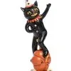 Johanna Parker Halloween Parade Katzen Figur 25cm -Halloween-Requisitenladen johanna parker halloween parade katzen figur 25cm johanna parker halloween parade cat figure 54060