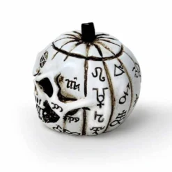 Kürbis Totenkopf Miniatur Figur 3cm -Halloween-Requisitenladen kuerbis totenkopf miniatur figur kuerbis totenschaedel miniatur figur pumpkin skull miniatur figurine 50853 03