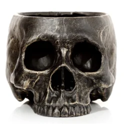 Marmorierter Gothic Totenschädel Pflanzentopf 10 Marmorierter Gothic Totenschädel Pflanzentopf -Halloween-Requisitenladen marmorierter gothic totenkopf pflanzenschale gothic totenschaedel pflanzenschale gothic skull plant pot 54615 03