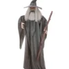 Mittelalterlicher Zauberer Halloween Animatronic 190cm -Halloween-Requisitenladen mittelalterlicher magier halloween animatronic medieval wizard halloween animatronic halloween dekoration 53778 01