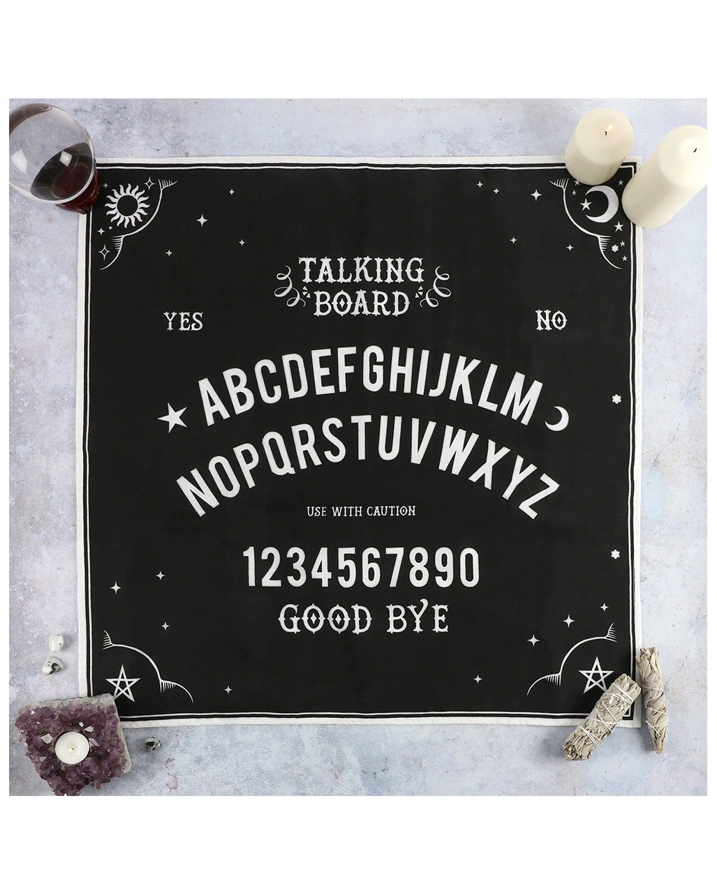 Spirit Board Wicca Altar-Tuch 70x70cm 4 Spirit Board Wicca Altar-Tuch 70x70cm – Bild 2