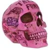Pinke Tattoo Fund Totenschädel Spardose -Halloween-Requisitenladen pinke tattoo fund totenkopf spardose pinke tattoo fund money box totenschaedel geschenkartikel 54552 01