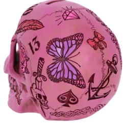 Pinke Tattoo Fund Totenschädel Spardose 10 Pinke Tattoo Fund Totenschädel Spardose -Halloween-Requisitenladen pinke tattoo fund totenkopf spardose pinke tattoo fund money box totenschaedel geschenkartikel 54552 03