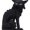 Salem Magierkatze 16,6cm 2 Salem Magierkatze 16,6cm -Halloween-Requisitenladen salem hexenkatze 19cm salem witch cat 19 cm halloween tischdekoration schwarze katzenfigur 51042 01