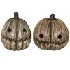Unheimlich Verrotteter Halloween Kürbis 10cm -Halloween-Requisitenladen scary aged halloween pumpkin unheimlicher verrotteter halloween kuerbis halloween deko 54126 01