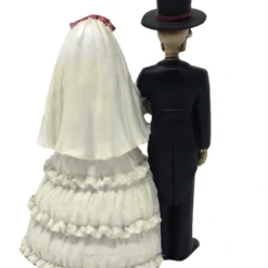 Skelett Hochzeitspaar 14 Cm 7 Skelett Hochzeitspaar 14 Cm -Halloween-Requisitenladen skelett brautpaar day of the dead hochzeitspaar dia de los muertos brautpaar 36506 03