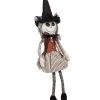 Plüsch Kantenhocker Skelett Frau 66cm -Halloween-Requisitenladen skelett frau pluesch kantenhocker 66cm skeleton woman plush shelf sitter kantenhocker deko halloween 54151