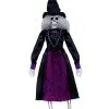 Hängefigur Skelett Hexe 40cm -Halloween-Requisitenladen skelett hexe haenge figur skeleton witch hanging figure halloween dekoration zum aufhaengen 53362