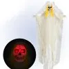 Skelettbraut Mit Leuchtendem Totenschädel 105cm -Halloween-Requisitenladen skelettbraut mit leuchtendem totenkopf skeleton bride with blinking skull halloween deko 51743 01