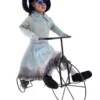 Unheimliches Geistermädchen Auf Fahrrad 2 Unheimliches Geistermädchen Auf Fahrrad -Halloween-Requisitenladen spooky geistermaedchen auf fahrrad spooky ghost girl on bicycle halloween animatronic 51454 01