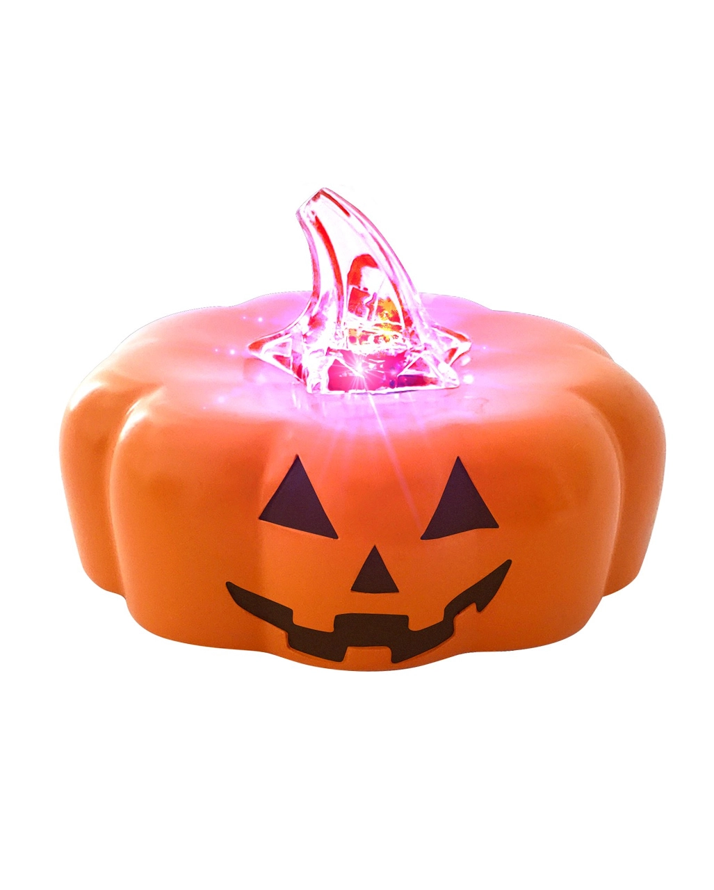 Scary Kürbis LED Teelicht 7cm 3 Scary Kürbis LED Teelicht 7cm
