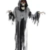 Sprechender Geister Reaper Hängefigur 180cm -Halloween-Requisitenladen sprechender geister reaper haengefigur halloween animatronic figur skeleton reaper hanging figure 39021