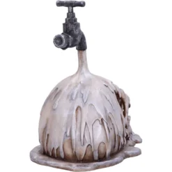 Tapped Drowning Totenkopf -Halloween-Requisitenladen tapped drowning totenschaedel deko gothic halloween und horror deko tapped drowning skull decor 51004 3