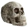 Totenkopf Mit Rosendesign 1 Totenkopf Mit Rosendesign -Halloween-Requisitenladen totenkopf mit rosenmuster skull with roses totenschaedel gothic dekoration 27818