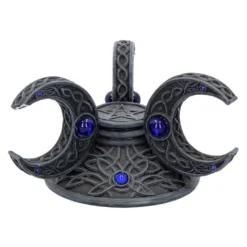 Dreifach Mond Kristallkugel Halter 10cm 10 Dreifach Mond Kristallkugel Halter 10cm -Halloween-Requisitenladen triple moon kristallkugel halter triple moon wahrsagekugel halter triple moon crystal ball holder 50793 03