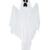Weißes Gespenst Halloween Hängefigur 80cm -Halloween-Requisitenladen weisser geist halloween haengefigur white halloween ghost halloween dekoration 39602 01