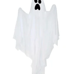 Weißes Gespenst Halloween Hängefigur 80cm